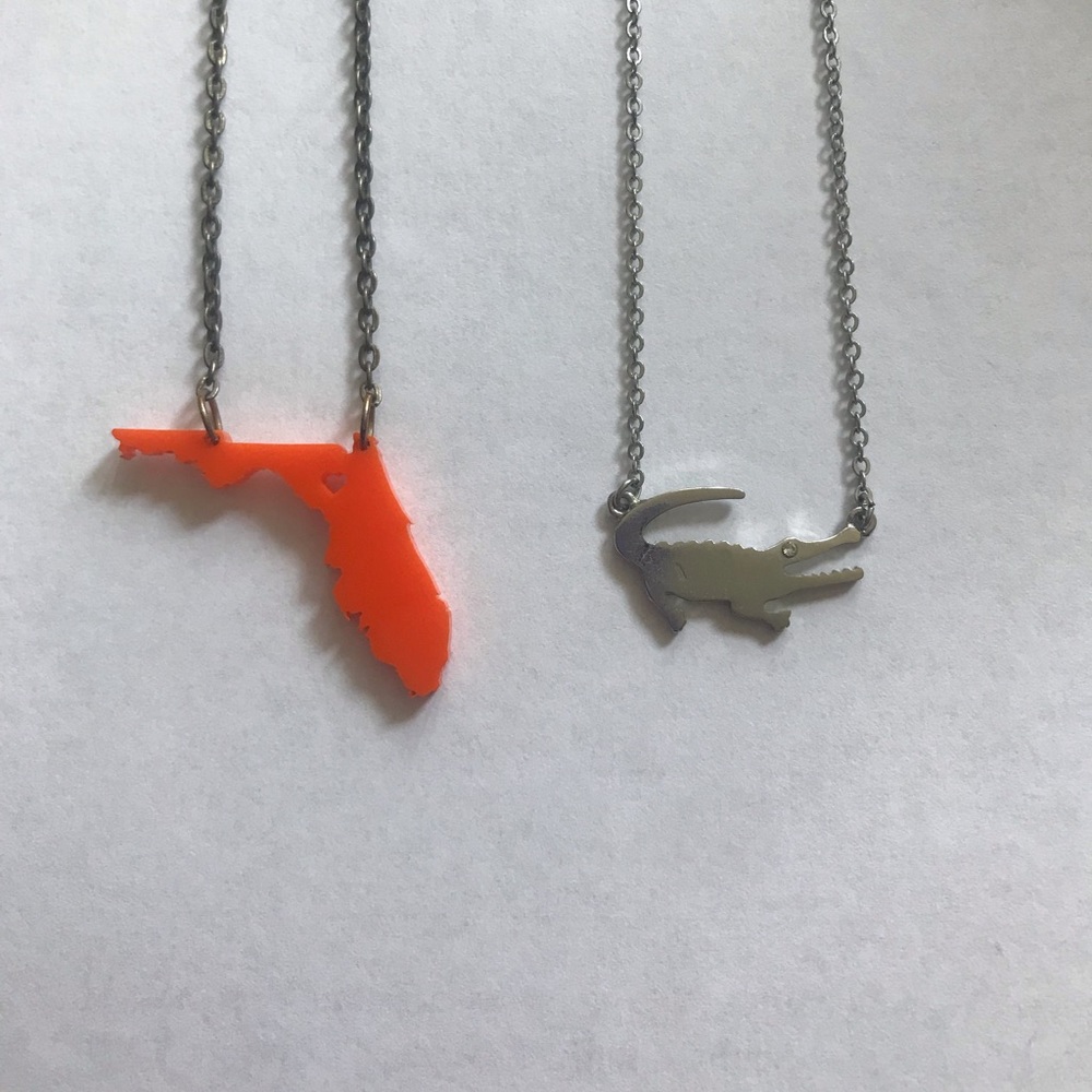 Florida Gators themed necklaces